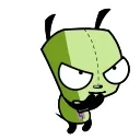 Invader Zim 스티커
