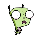 Invader Zim 스티커