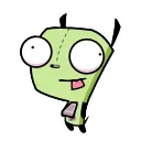 Invader Zim 스티커