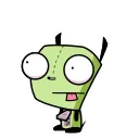 Invader Zim 스티커