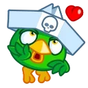 Jack the Parrot 스티커