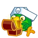 Jack the Parrot 스티커