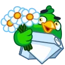 Jack the Parrot 스티커