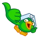 Jack the Parrot 스티커