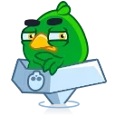 Jack the Parrot 스티커