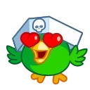 Jack the Parrot 스티커