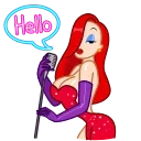 Jessica Rabbit 스티커