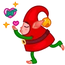 Christmas Elf 스티커