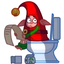 Christmas Elf 스티커