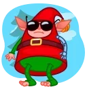 Christmas Elf 스티커