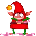 Christmas Elf 스티커