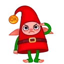 Christmas Elf 스티커