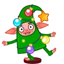 Christmas Elf 스티커