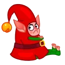 Christmas Elf 스티커
