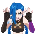 Jinx 스티커