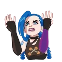 Jinx 스티커