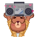 Jo Bear 스티커