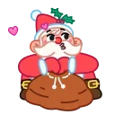 Jolly Santa 스티커