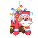 Jolly Santa 스티커