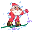 Jolly Santa 스티커