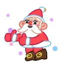 Jolly Santa 스티커