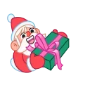 Jolly Santa 스티커