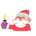 Jolly Santa 스티커