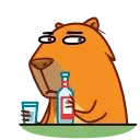 Jonny Сapybara 스티커