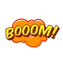 KABOOM 스티커