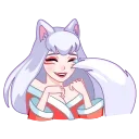 Kitsune 스티커