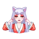 Kitsune 스티커