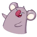 La Koala 스티커