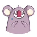 La Koala 스티커