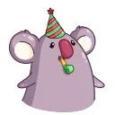 La Koala 스티커