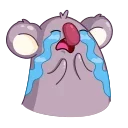 La Koala 스티커