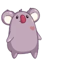 La Koala 스티커