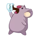 La Koala 스티커