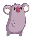 La Koala 스티커