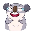 Kozy Koala 스티커