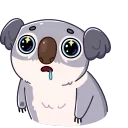 Kozy Koala 스티커