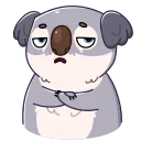 Kozy Koala 스티커