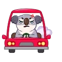 Kozy Koala 스티커