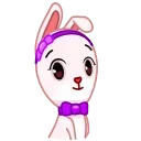Bowtie Bunny 스티커