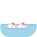 Bowtie Bunny 스티커