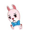 Bowtie Bunny 스티커