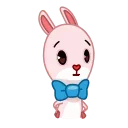 Bowtie Bunny 스티커