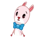 Bowtie Bunny 스티커
