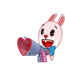 Bowtie Bunny 스티커
