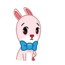 Bowtie Bunny 스티커