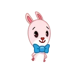 Bowtie Bunny 스티커